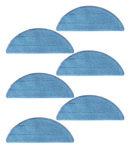 FTGADRYF Staubsaugerteile, Haupt-Seitenbürsten-Moppfilter-Set. Kompatibel mit LIECTROUX C30B XR500 E30. Kompatibel mit Proscenic 800T 830T 820S VT-5555 VT-5556.(6pcs Mop) von FTGADRYF