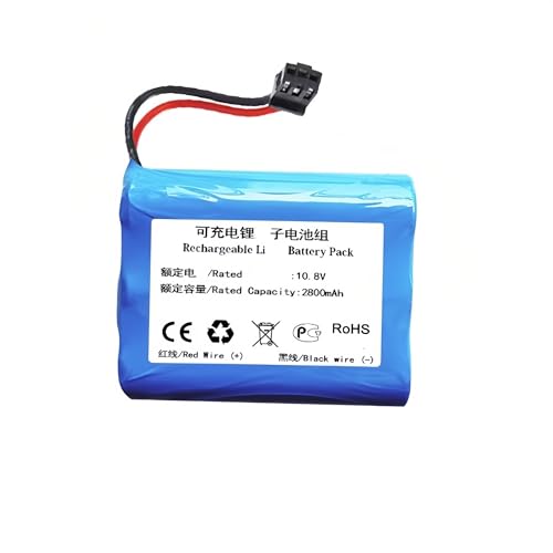 FTGADRYF Vollautomatischer intelligenter Staubsauger 10.8v Batterie 3400mah. Kompatibel mit PUPPYOO V-M611A M611 M615(2800mAh) von FTGADRYF