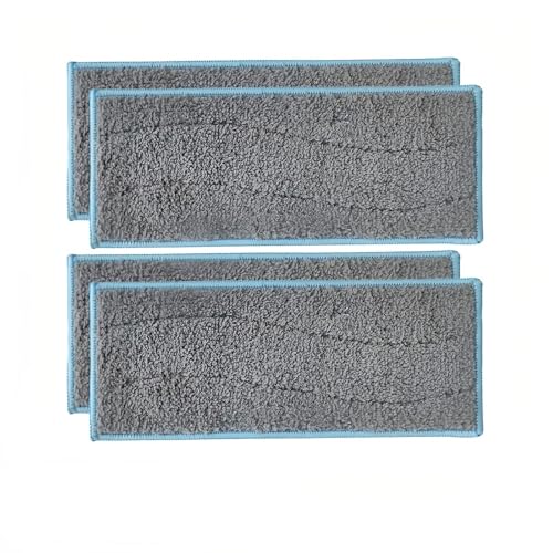 FTGADRYF Waschbare Wischtücher und Pads for Roboterstaubsauger, Ersatzzubehör. Kompatibel mit Braava Jet M6(4PCS) von FTGADRYF
