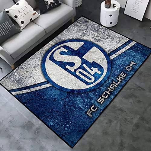 Kreativer Teppich, Fußballvereinsteppiche, Trendige Wohnzimmer-Schlafzimmer-Bodenmatte 160x230cm von FTMGGDG