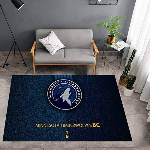 FTMGGDG Kreativer Teppich - NBA-Basketball Decken - Trendige Fußmatten für das Schlafzimmer von Jungen 120x200cm von FTMGGDG