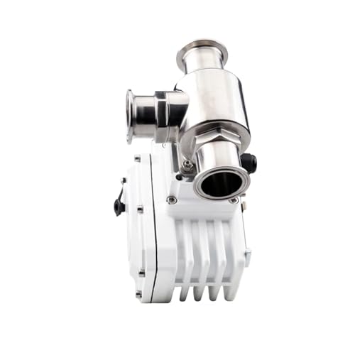 FTMRBOQI 63mm 3-Wege-Motorkugelhahn Q911F-16P Tri-Clamp-Ferrule-Typ elektrischer Kugelhahn(L Type_24V) von FTMRBOQI