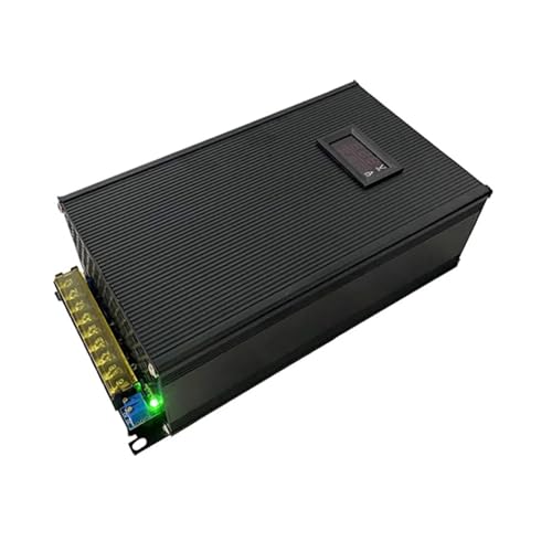 FTMRBOQI Wechselstrom auf DC, Einzelausgang, 1500 W, 60 V, 25 A, 15 V, 24 V, 36 V, 48 V, 50 V, Digitalanzeige für Netzteile bis 12 V, 24 V (48 V _ 1500 W) von FTMRBOQI