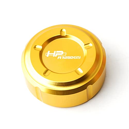 Für BMW HP R1250GS R 1250 R1250 GS GSA ADV Adventure HP Motorrad Hinterradbremse Ölbehälter Abdeckkappe (Farbe : Gold) von FTNBAE