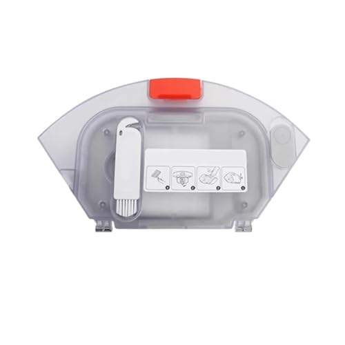 2-in-1-Staubbehälter mit Wassertank, kompatibel mit Mijia, verbesserte Version E10 E12 B112 Roboterstaubsauger, Ersatzteile for Mülleimer von FTUKFYJK