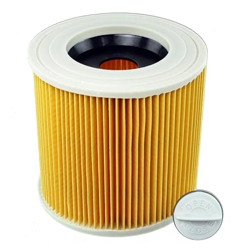Ersatz-Kartuschenfilter, kompatibel mit Nass- und Trockensaugern von Karcher WD2200 WD2240 A2200 VC6200 von FTUKFYJK