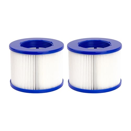 Filter-Spa-Filterkartusche, kompatibel mit GYMAX, SPA und den meisten Whirlpools, Massagepools, aufblasbaren Pools und Schwimmbädern(1pcs) von FTUKFYJK