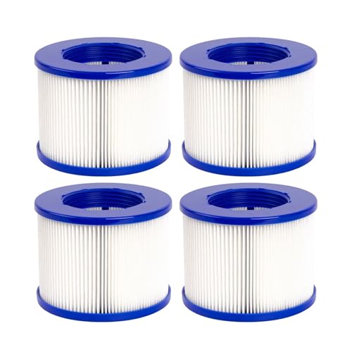 Filter-Spa-Filterkartusche, kompatibel mit GYMAX, SPA und den meisten Whirlpools, Massagepools, aufblasbaren Pools und Schwimmbädern(2pcs) von FTUKFYJK