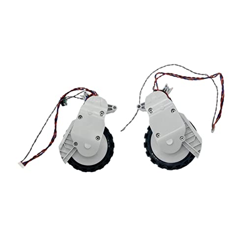 Selbstreinigender Staubsauger-Mopp, kompatibel mit Xiaomi, Pro STYTJ06ZHM, links und rechts laufende Räder, Roboter-Staubsauger-Teile optional(Wheel Set) von FTUKFYJK