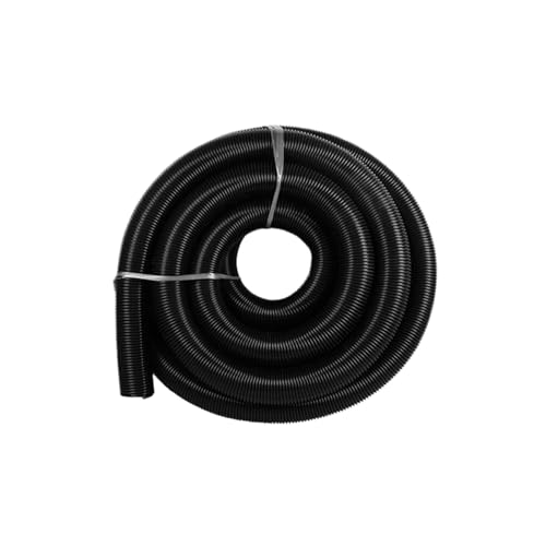 Staubsaugerschlauch, innen 60 mm/außen 70 mm, weiches Rohr, langlebige Strohhalme, Vakuumröhre, allgemeiner Balg for Industriestaubsauger(Black-2m (60mm)) von FTUKFYJK