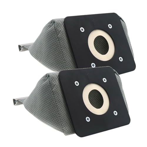 Wiederverwendbarer, waschbarer Universal-Staubbeutel aus Staubtuch, kompatibel mit Samsung Philips Electrolux LG Haier, Staubsaugerbeutel(2pcs) von FTUKFYJK