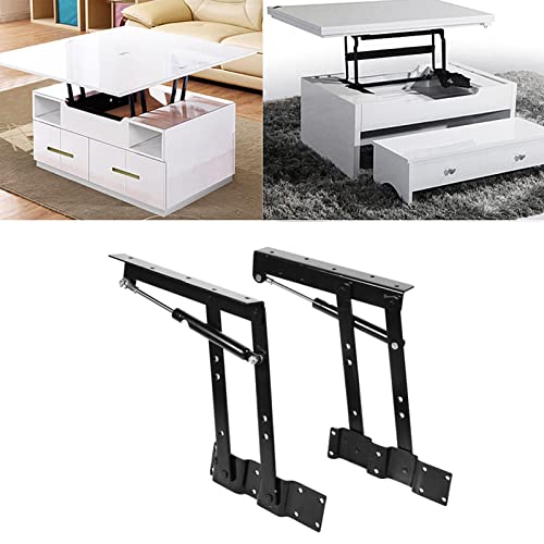 Hydraulische Scharniere Zusammenklappbar Kaffee Tisch Schreibtisch Lifting Rahmen Mechanismus Möbel Hardware Lift-Up-Top-Mechanismus für Couchtische von FTVOGUE