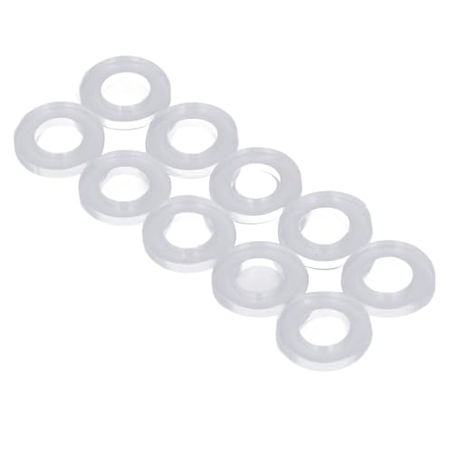 10 Stück Silikon-O-Ringe, Soda-Maschinen-Adapter-Unterlegscheiben, CO2-Schnelladapter-Dichtungen 10 Stück Silikon-O-Ringe, Soda-Maschinen-Adapter-Unterlegscheiben, CO2-Schnelladapter-Dichtungen von FTVOGUE