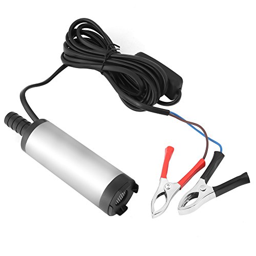 12V 3,8cm 12L /min Edelstahl Tauchpumpe Entladung Diesel Wasser Kerosin Tanken Werkzeug 8500r/m von FTVOGUE