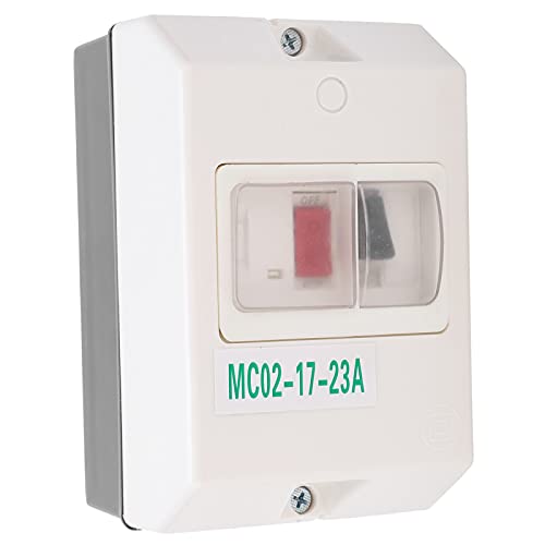 220V/380V Wasserdichter Motorschutzschalter, Elektroinstallation Schalter & Dimmer MC02-Serie Motorschutzschalter MC02-17-23A von FTVOGUE