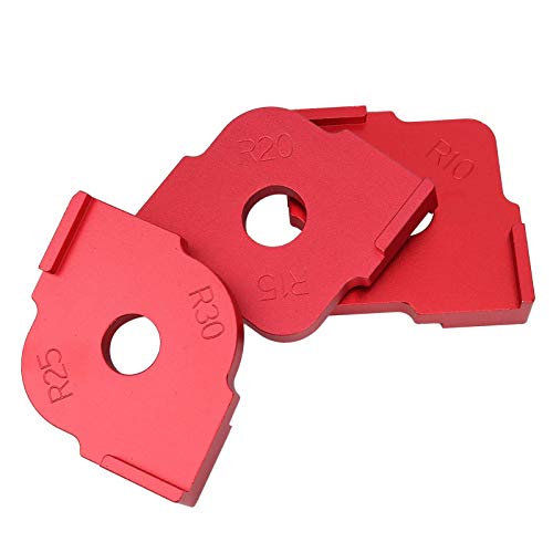 FTVOGUE 3Pcs Eckradius Quick-Jig Aluminiumlegierung Radius Jig Router Vorlagen Eckradius-Schnellvorrichtung für die Holzbearbeitung FTVOGUE 3Pcs Eckradius Quick-Jig Aluminiumlegierung Radius Jig Router Vorlagen Eckradius-Schnellvorrichtung für die Holzbearbeitung von FTVOGUE