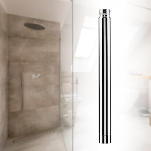 Badezimmer Zusatz 8inch rundes 201 Edelstahl Duschverlängerungs Rohr mit Chromüberzug von FTVOGUE