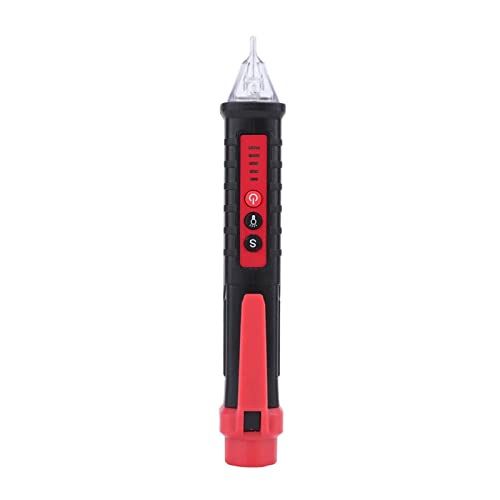 Berührungsloser Teststift Elektrischer Spannungsdetektor Tester Stiftkreisprüfwerkzeug 48-1000V/12-1000V(Black) von FTVOGUE