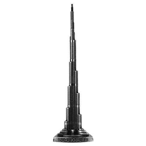 FTVOGUE Burj Khalifa Tower Modell Legierung Miniatur Dubai Tower Modell europäischen Stil Kunsthandwerk Office Home Desktop Decor von FTVOGUE