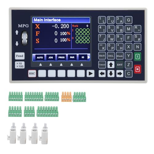 CNC-Motion-Controller-System, Motorcontroller Servo-Schrittmotor-Controller Programmierbares Motion-CNC-System 4-Achsen-Impuls Einplatinencomputer (drei achsen) von FTVOGUE