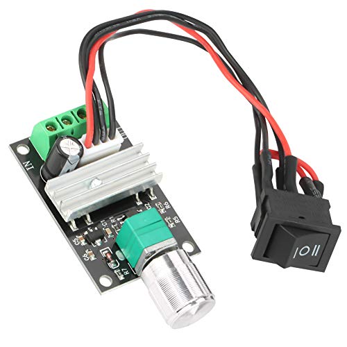 DC 6 V 12 V 24 V 3 A 80 W DC Motor Speed Controller (PWM) einstellbare Geschwindigkeit DC Motor Treiber Umkehrung für kleine Heimwerkerarbeiten [energ Effizienzklasse von FTVOGUE