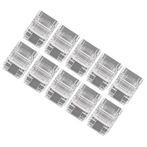FTVOGUE 10 Stücke 2Pin LED -Streifenanschlüsse LED -Coaching für Waage Lights, Räumliche Verbindung Office Kitchen Party von FTVOGUE