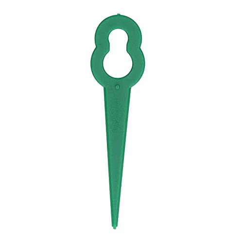 FTVOGUE 100 Prozent Plastikschneiderblätter Rasen Trimmer Effizienz Verbesserung Gartenzubehör (GREEN) von FTVOGUE