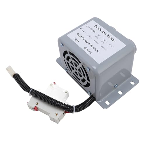 FTVOGUE 2 Lochautoheizungsfenster Elektrischer Defroster Elektronischer Autoheizlüfter Zum Fenster Defrosting Demistation DC 12V 800W von FTVOGUE