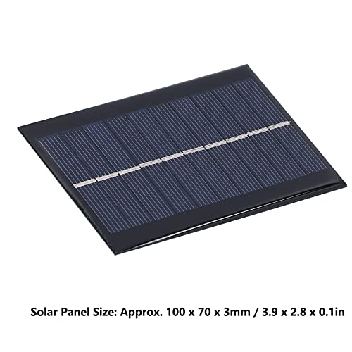 FTVOGUE 2pcs Mikro -Leistungs Solarzellen Polysilicon Panel Modul Batterie Ladegerät 1W 5V für Wissenschaftliche Projekte von FTVOGUE