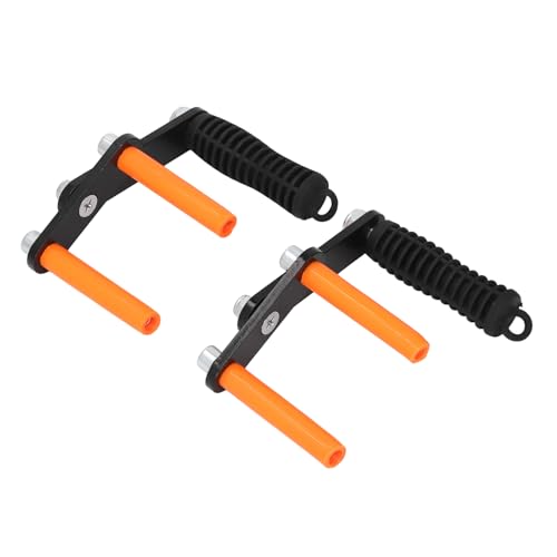 FTVOGUE 2pcs Sperrholz -Panel -Träger Schwerleistungsmetallblech Lifter mit Einstellbarer Klemme Ergonomisches Trockenbauwerkzeug für Glasbretttüren Fenster Fenster von FTVOGUE