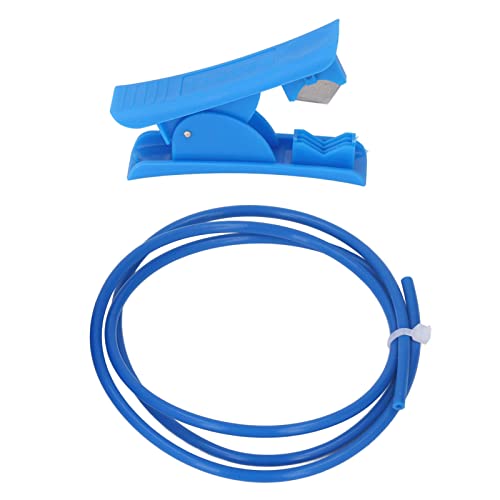 FTVOGUE 3D -Drucker PTFE -Rohr 3 Meter Wärmezubehör Starke Kompatibilität und Rohrschneider für Ender 5 Pro Cr 10 S5 Nylonfilament (BLUE) von FTVOGUE