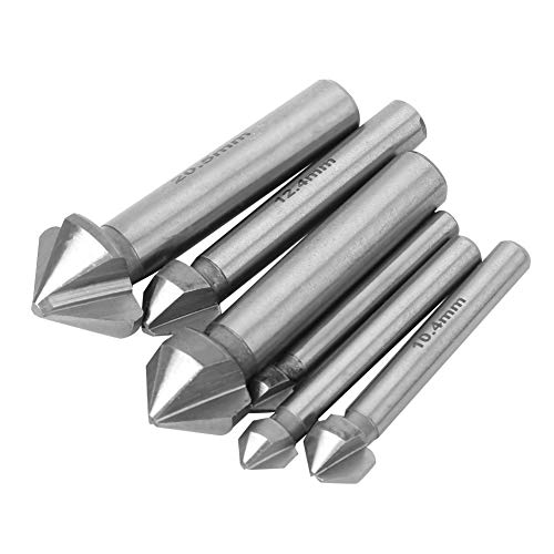 FTVOGUE 6pcs Chanfrein Chance Chanf Set - HSS HUS -Material, Frawing Bit 90 Grad für Holzbearbeitung Glatte Chamfreine FTVOGUE 6pcs Chanfrein Chance Chanf Set - HSS HUS -Material, Frawing Bit 90 Grad für Holzbearbeitung Glatte Chamfreine von FTVOGUE