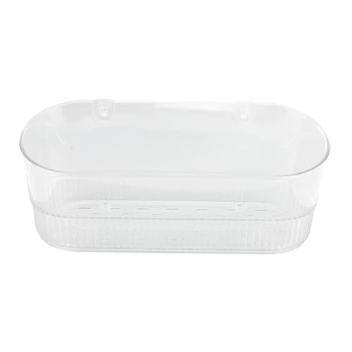FTVOGUE Badezimmersaugerbecher Lagerhalter, Saugnapfbecher -Lagerhalter, Multifunktionaler Plastischer Effizienter Entwässerungsdusche Caddy mit Saugarmaturen (Typ 3) von FTVOGUE