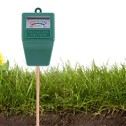 FTVOGUE Bodenfeuchtesensor Meter Tester Probe Feuchtigkeitssäure Tester Bodenwasser-Monitor-Hydrometer für Garten, Bauernhof, Rasen, Indoor & Outdoor von FTVOGUE