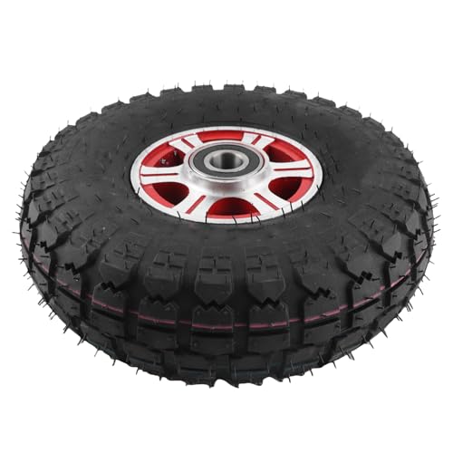 FTVOGUE Dolly Wheels Aluminium Legierung Leichte Rad Reifen mit Hoher Haltbarkeit für Hand-LKW und Werkzeug-Trolley von FTVOGUE