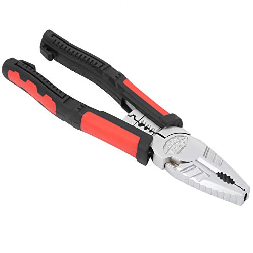 FTVOGUE Drahtabzange 7-IN-1-Legierungsstahl-Multifunktions-Handwerkzeug Zum Strippen von Crimped Connectors, 10-22AWG für die Elektrische Arbeit von FTVOGUE