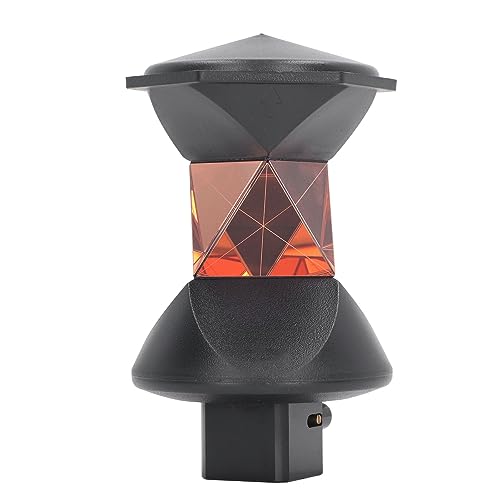 FTVOGUE Dreieckses Totalstation Prisma mit Konstanter Verschiebung +23,1 Mm, 360 ° Prism -Design, K9 -Glas, ABS Materialgehäuse von FTVOGUE