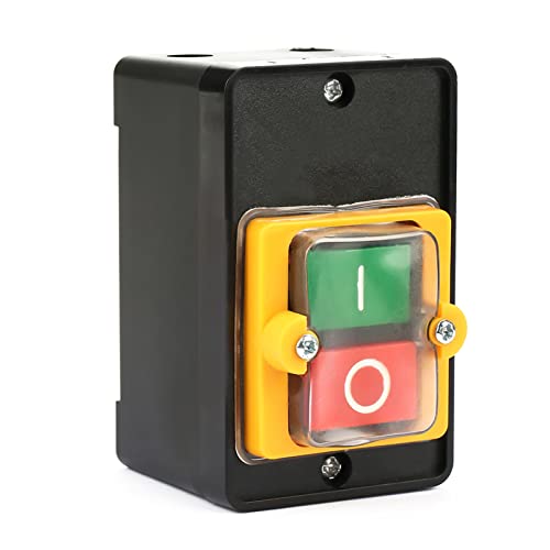 FTVOGUE Drucktastenschalter AC220V / 380V 10A Wasserdichte Start Stop Control Box von FTVOGUE