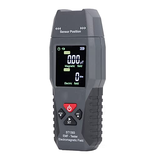 FTVOGUE EMF -Messgerät Handheld Electromagnetic Field Strahlungsdetektor für die EMF -Inspektion zu Hause, Outdoor Doppelalarm Breiter Messbereich, der von AAA Batterien Angetrieben Wird von FTVOGUE