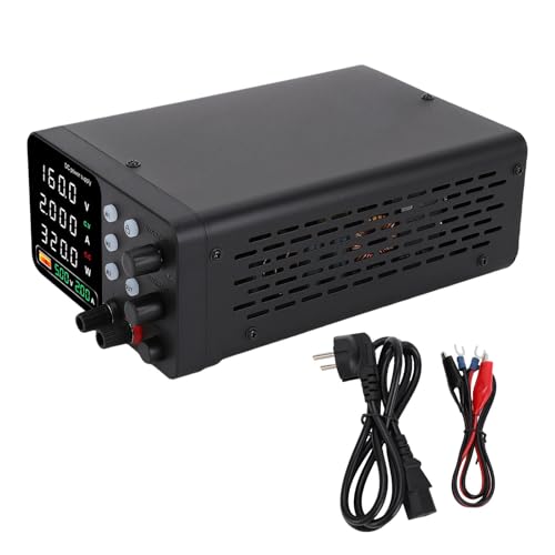FTVOGUE Einstellbare DC-Netzteile Variable Bank 0-30 V 5A 150W mit Verbessertem Encoder- USB Fast Lading 18W (EU-Stecker 230V) von FTVOGUE