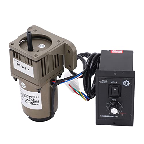 FTVOGUE Einstellbare Geschwindigkeit von Wechselstromgetränkmotor 220 V 6W Abfahrtsmotor für Verpackungsindustrie, Werkzeugmaschinenindustrie und Textilmaschinen (Geschwindigkeits von FTVOGUE