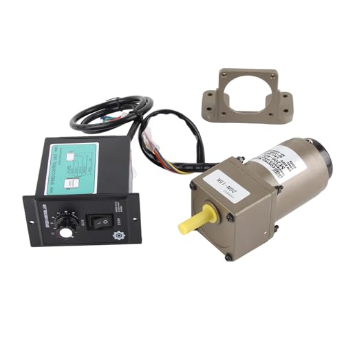 FTVOGUE Einstellbare Geschwindigkeit von Wechselstromgetränkmotor 220 V 6W Abfahrtsmotor für Verpackungsindustrie, Werkzeugmaschinenindustrie und Textilmaschinen (Geschwindigkeits von FTVOGUE
