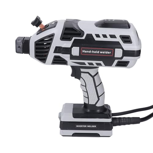 FTVOGUE Handheld -Schweißer -Lichtbogenschweißmaschine Stick Schweißer Wechselrichter 6 Stromanpassung Heiße Lichtbogenfunktion Tragbar für Home Reparatur Automobilwartung (EU -Stecker 220 V) von FTVOGUE