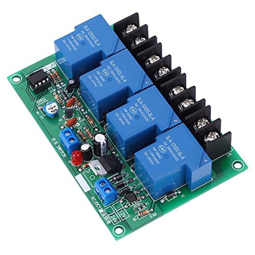 FTVOGUE Hochstrom Einstellbarer Relaismodul 4 Channel Sequential Controller Board 0,5-4s Zeitbereich für den Industriellen Gebrauch FTVOGUE Hochstrom Einstellbarer Relaismodul 4 Channel Sequential Controller Board 0,5-4s Zeitbereich für den Industriellen Gebrauch von FTVOGUE