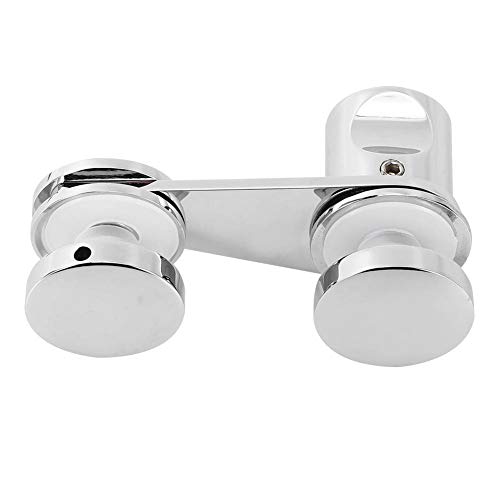 FTVOGUE Home Office Glass Türschraube/Befestigungselement Langlebige Schiebetüren Latch Lock für Badezimmerdekor Kupfer 304 Edelstahl von FTVOGUE