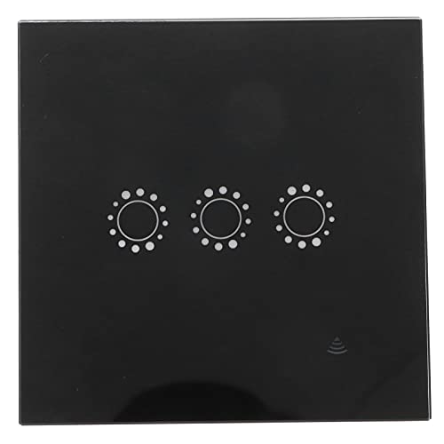FTVOGUE Intelligent Remote WiFi Smart Touch Switch App Voice Control für Home Office Schwarz von FTVOGUE