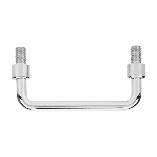 FTVOGUE Kabinettsgriff Moderne Chrombeschichtung für Schranktür, Garderobe, Tragbare Werkzeugkiste, Eisen + 304 Edelstahl Silber 100mm FTVOGUE Kabinettsgriff Moderne Chrombeschichtung für Schranktür, Garderobe, Tragbare Werkzeugkiste, Eisen + 304 Edelstahl Silber 100mm von FTVOGUE