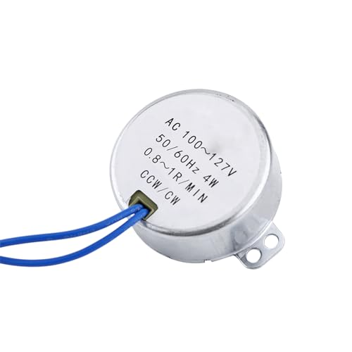 FTVOGUE Kompakter 4W -Synchronmotor mit Niedrigem Elektromotor mit Automatischer Rückwärtsfunktion für die Heimautomatisierung (0,8-1RPM) von FTVOGUE