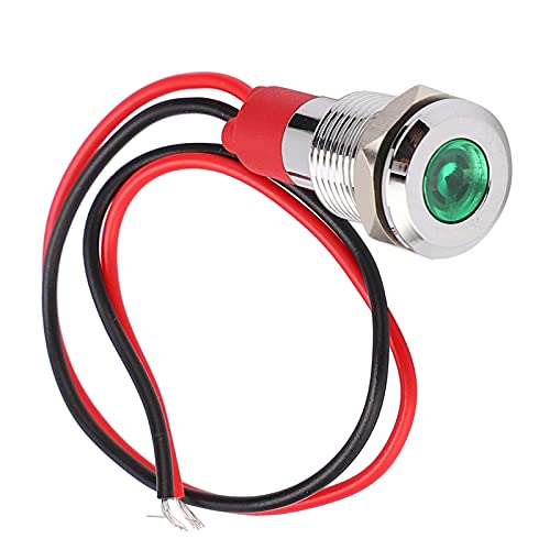 FTVOGUE LED-Metallanzeigeleuchte wasserdichte Signallampe LED-Betriebsanzeige-Warnleuchte 10 Mm(220V) von FTVOGUE