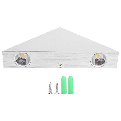 FTVOGUE LED Trianguläre Wandleuchte Dekorative Lampe für den Schlafzimmer Flur 9W Warmes Weißes Licht 85-265 V Hausbeleuchtung Vorräte von FTVOGUE